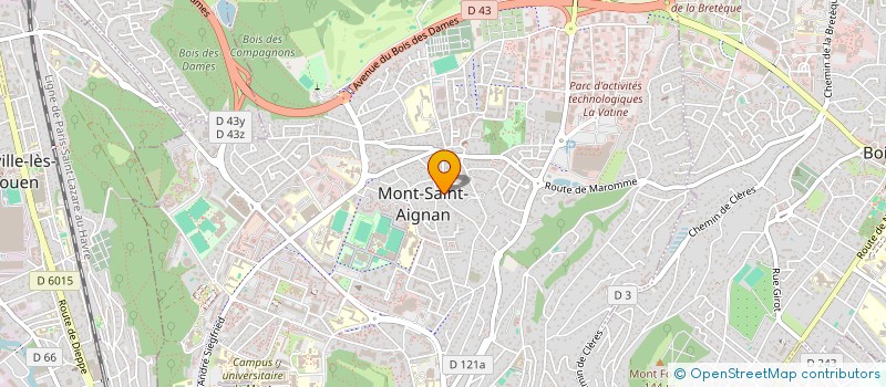 localisation de l'entreprise MADAME ISABELLE VARET à MONT-SAINT-AIGNAN
