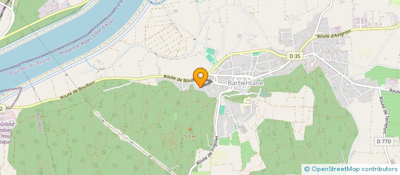 localisation de l'entreprise MADAME ISABELLE VAVASSEUR  BARBENTANE