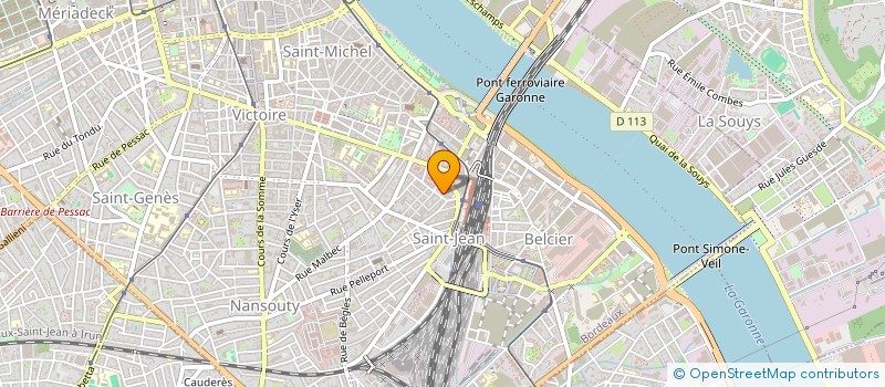 localisation de l'entreprise MADAME ISABELLE VEINHARD  BORDEAUX