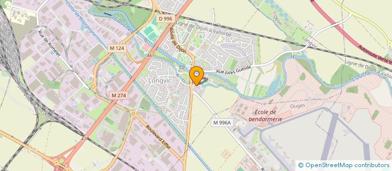 localisation de l'entreprise MADAME ISABELLE VELAY à LONGVIC