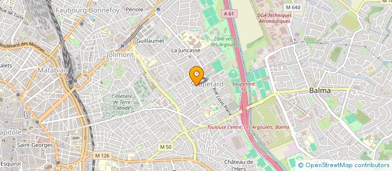 localisation de l'entreprise MADAME ISABELLE VERA à TOULOUSE