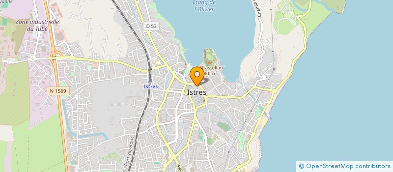 localisation de l'entreprise MADAME ISABELLE VERA  ISTRES