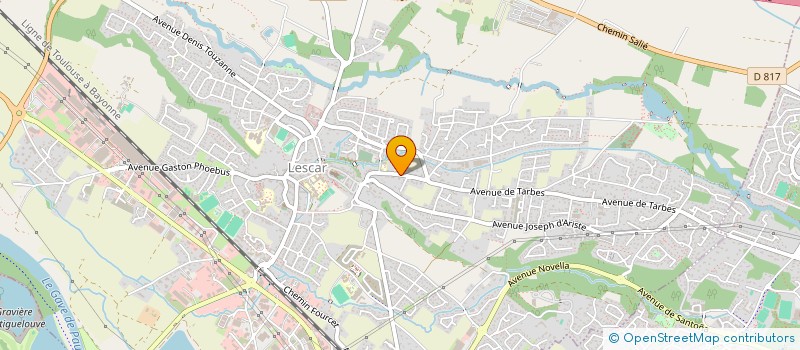 localisation de l'entreprise MADAME ISABELLE VERBRUGGE  LESCAR