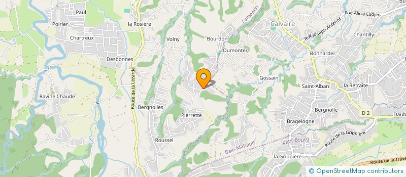 localisation de l'entreprise MADAME ISABELLE VERGEROLLE  LAMENTIN