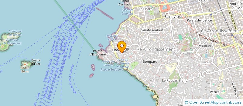 localisation de l'entreprise MADAME ISABELLE VERGNIAULT à MARSEILLE