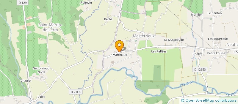 localisation de l'entreprise MADAME ISABELLE VERJUS  MESTERRIEUX