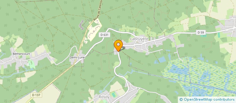 localisation de l'entreprise MADAME ISABELLE VERRIER  MOGNEVILLE