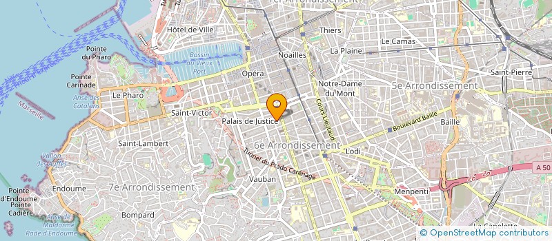 localisation de l'entreprise MADAME ISABELLE VIALLE à MARSEILLE