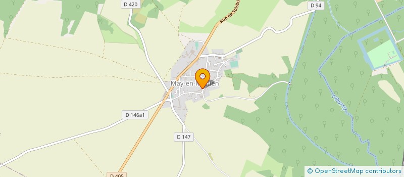 localisation de l'entreprise MADAME ISABELLE VIAN LIERDE  MAY-EN-MULTIEN