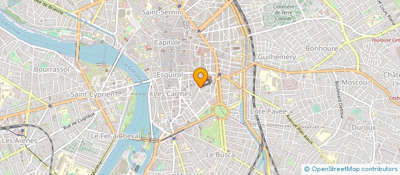localisation de l'entreprise MADAME ISABELLE VIDAL à TOULOUSE