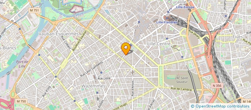 localisation de l'entreprise MADAME ISABELLE VIDAL-SUBIAS à LILLE