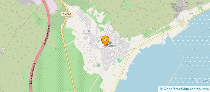 localisation de l'entreprise MADAME ISABELLE VIDEAU  LA PALME