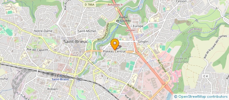 localisation de l'entreprise MADAME ISABELLE VIENNE à SAINT-BRIEUC