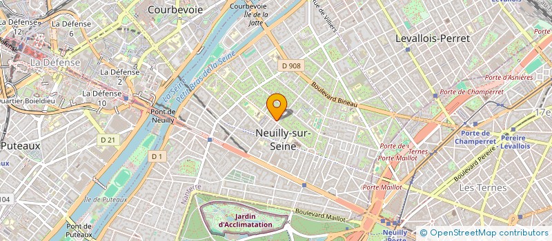 localisation de l'entreprise MADAME ISABELLE VIEUX à NEUILLY-SUR-SEINE
