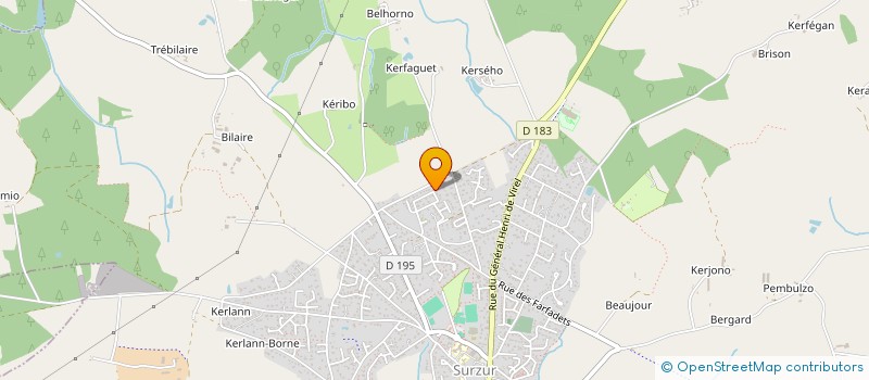 localisation de l'entreprise MADAME ISABELLE VILLEMOT  PLOERMEL