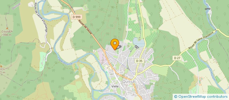 localisation de l'entreprise MADAME ISABELLE VINCENT  QUISSAC