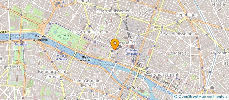 localisation de l'entreprise MADAME ISABELLE VINCENTI à PARIS