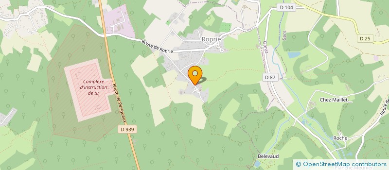 localisation de l'entreprise MADAME ISABELLE VINET  DIRAC