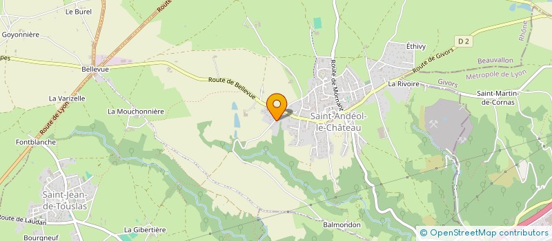 localisation de l'entreprise MADAME ISABELLE VINGERE  BEAUVALLON