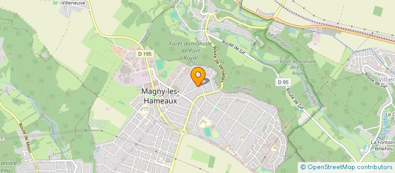 localisation de l'entreprise MADAME ISABELLE VODJDANI à MAGNY-LES-HAMEAUX