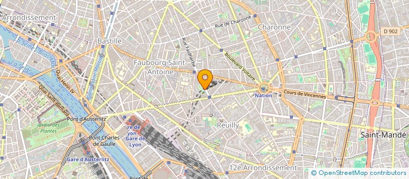 localisation de l'entreprise MADAME ISABELLE VOGEL  PARIS