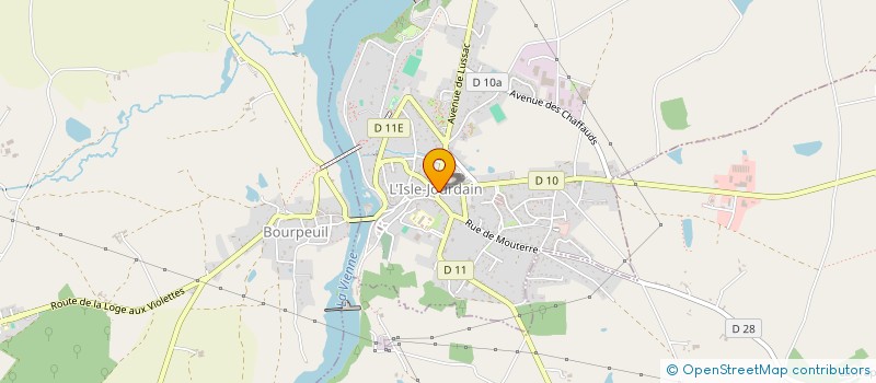 localisation de l'entreprise MADAME ISABELLE VOISIN  L'ISLE-JOURDAIN