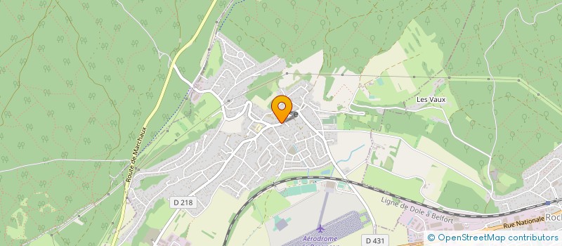 localisation de l'entreprise MADAME ISABELLE VUILLEMIN  THISE