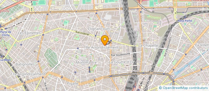 localisation de l'entreprise MADAME ISABELLE WARLIN  PARIS