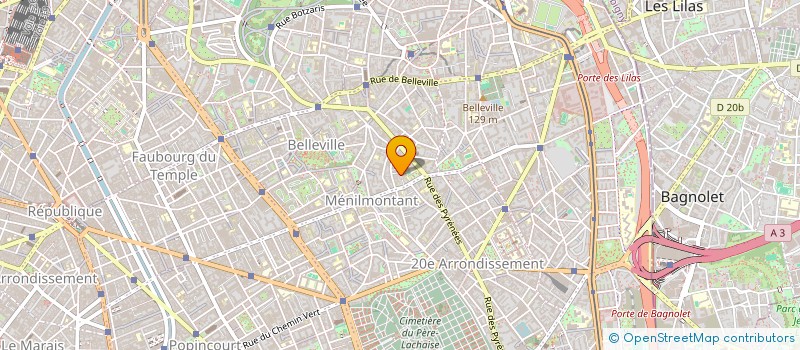 localisation de l'entreprise MADAME ISABELLE WARNIER  PARIS