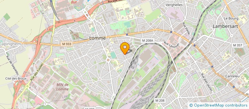 localisation de l'entreprise MADAME ISABELLE WATINE à LILLE