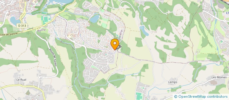 localisation de l'entreprise MADAME ISABELLE WEBER  VILLEFONTAINE