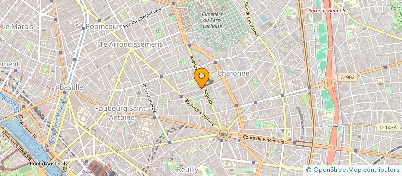 localisation de l'entreprise MADAME ISABELLE WELKER à PARIS