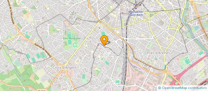 localisation de l'entreprise MADAME ISABELLE WENDLING à MONTPELLIER
