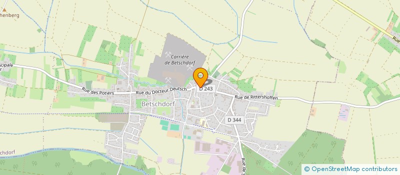 localisation de l'entreprise MADAME ISABELLE WENNER  BETSCHDORF