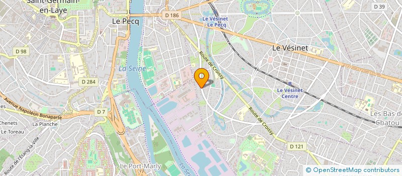 localisation de l'entreprise MADAME ISABELLE WILLEMETZ  LE VESINET