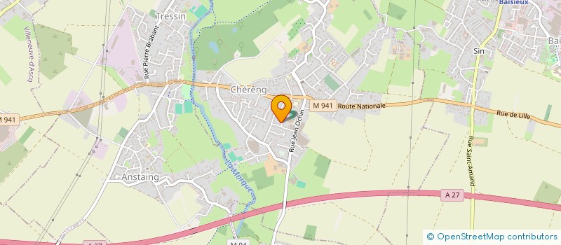 localisation de l'entreprise MADAME ISABELLE WOJEIK  CHERENG