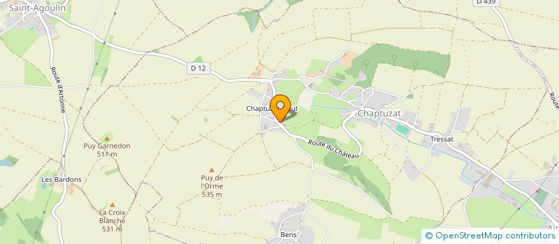 localisation de l'entreprise MADAME ISABELLE WYART  CHAPTUZAT