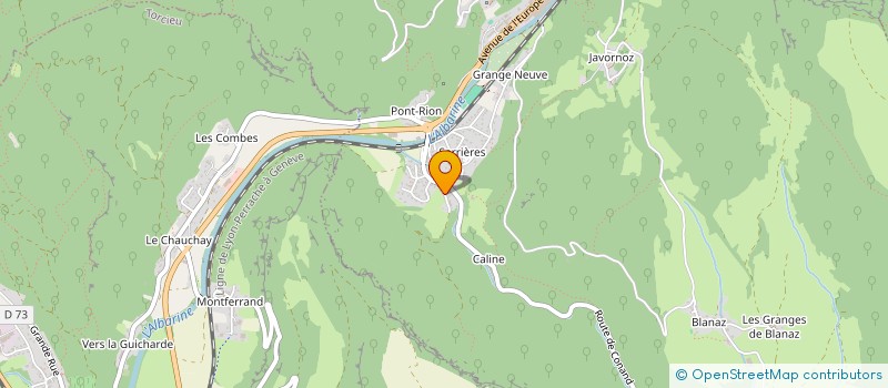 localisation de l'entreprise MADAME ISABELLE YVERNON  SAINT-RAMBERT-EN-BUGEY