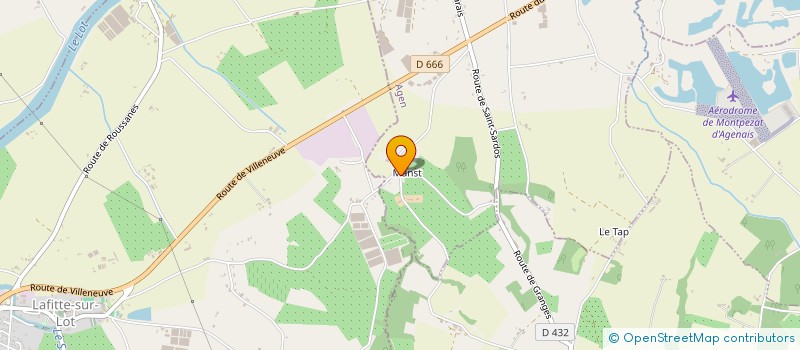 localisation de l'entreprise MADAME ISABELLE ZANINI à GRANGES-SUR-LOT