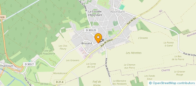 localisation de l'entreprise MADAME ISABELLE ZANNI à ABONDANT