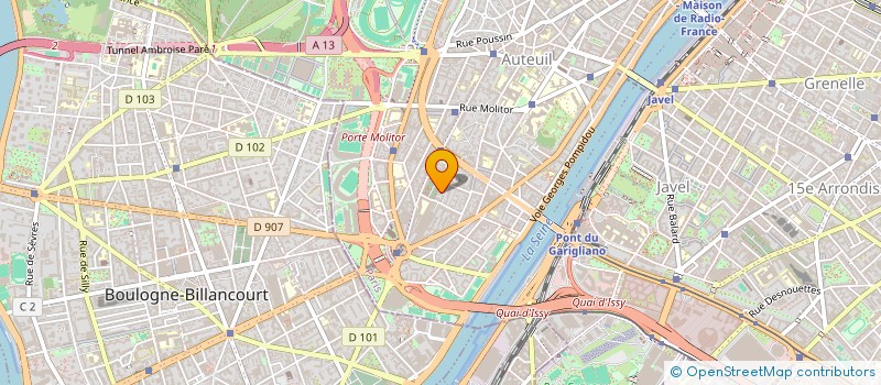 localisation de l'entreprise MADAME ISADORA CLOUGH  PARIS