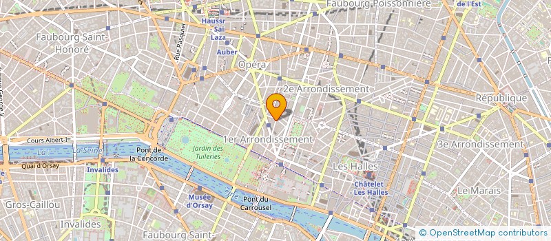 localisation de l'entreprise MADAME ISADORA ESPINOSA RISOLO à PARIS
