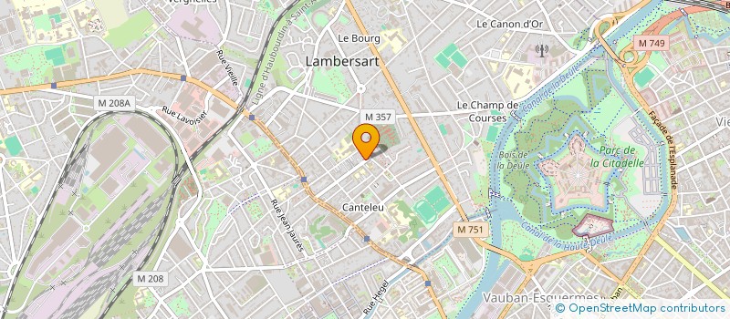 localisation de l'entreprise MADAME ISADORA FOREST à LAMBERSART