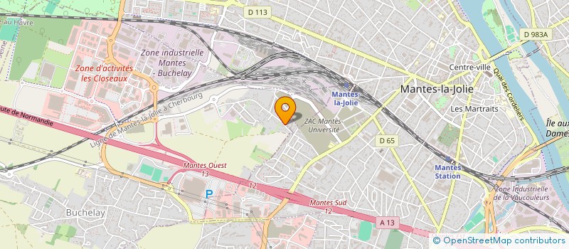 localisation de l'entreprise MADAME ISAHORA FERREIRA à MANTES-LA-VILLE