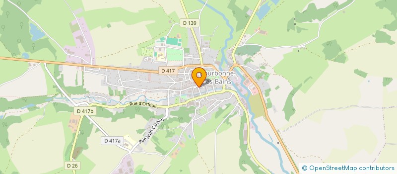 localisation de l'entreprise MADAME ISAHORA LARUE  CHAMPEIX