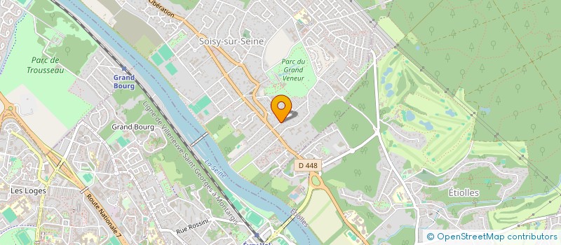 localisation de l'entreprise MADAME ISALINE CHABERNAUD à SOISY-SUR-SEINE