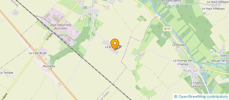 localisation de l'entreprise MADAME ISALINE GONNORD  REIGNAC-SUR-INDRE