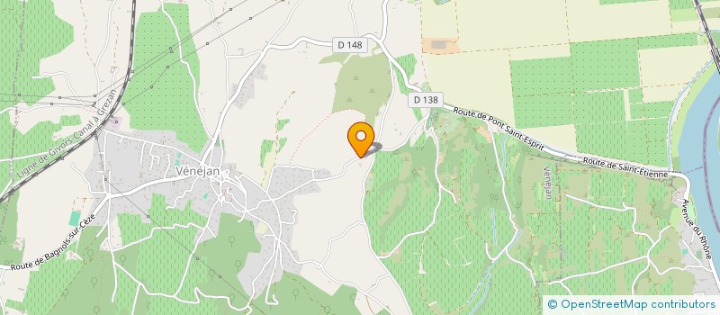 localisation de l'entreprise MADAME ISALINE GRAS  VENEJAN