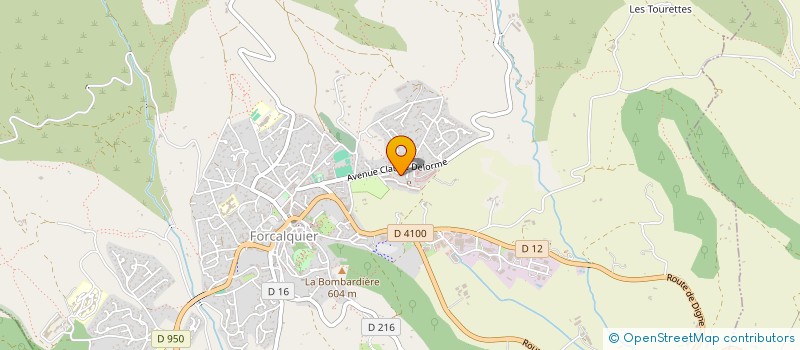 localisation de l'entreprise MADAME ISALINE VATINEL  FORCALQUIER