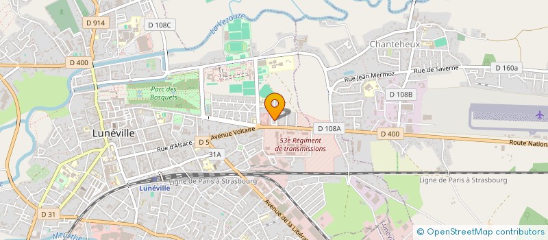 localisation de l'entreprise MADAME ISALINE WINZENRIETH  DOMBASLE-SUR-MEURTHE